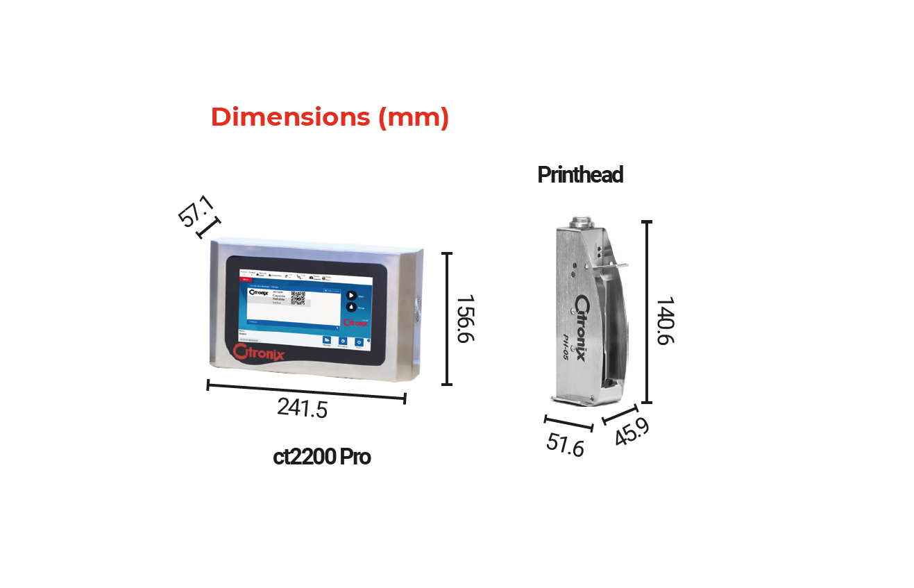 Ct2200 Pro Dimensions New